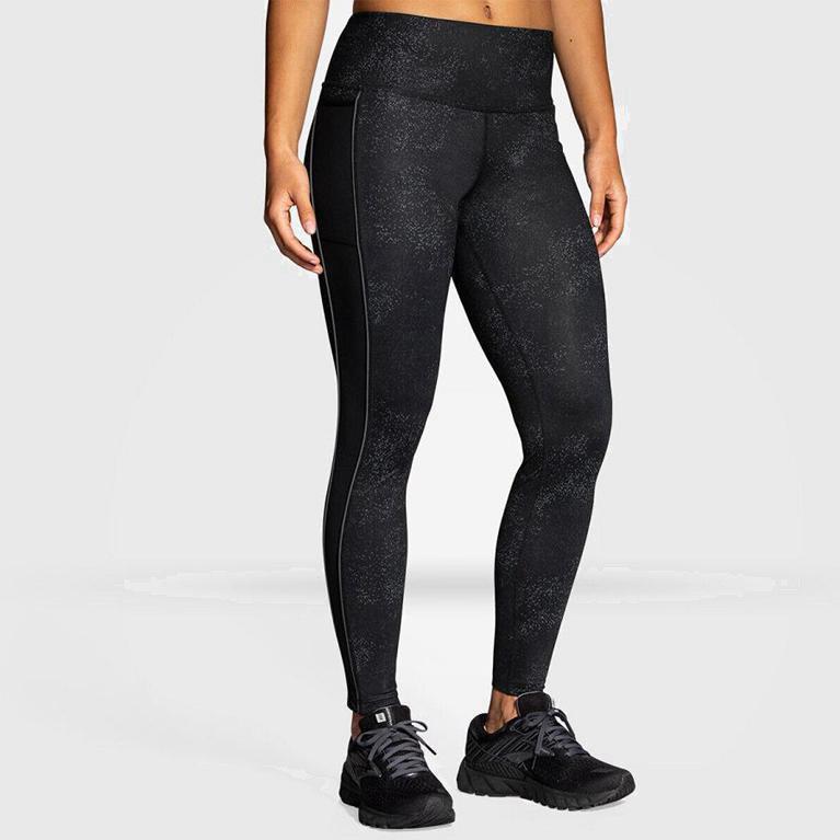 Brooks Greenlight - Leggings Mujer - Gris (OR7894306)